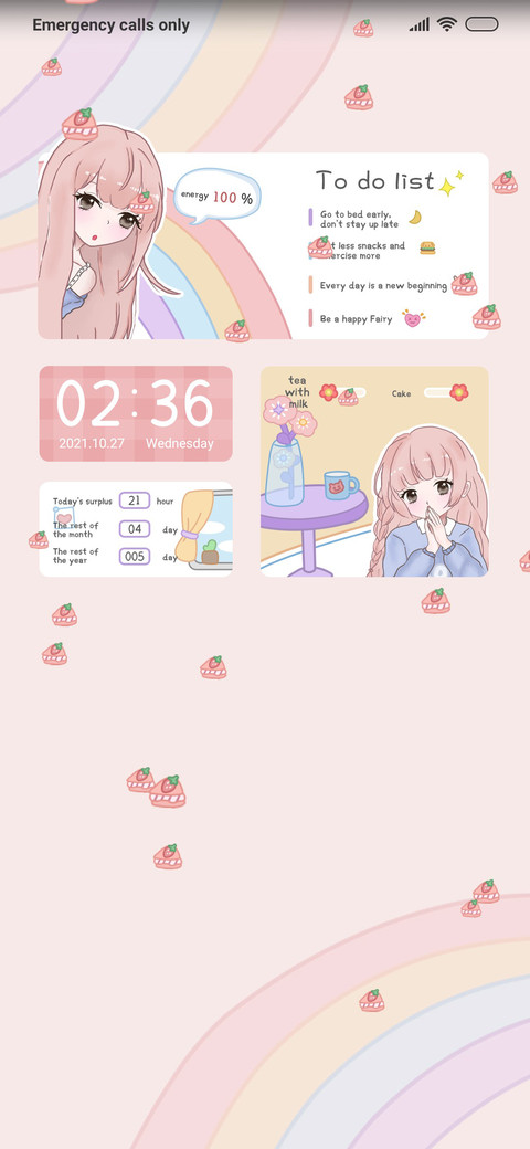 Rainbow girl screenshot