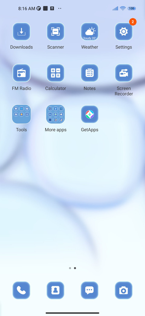 3D dynamic crystal screenshot