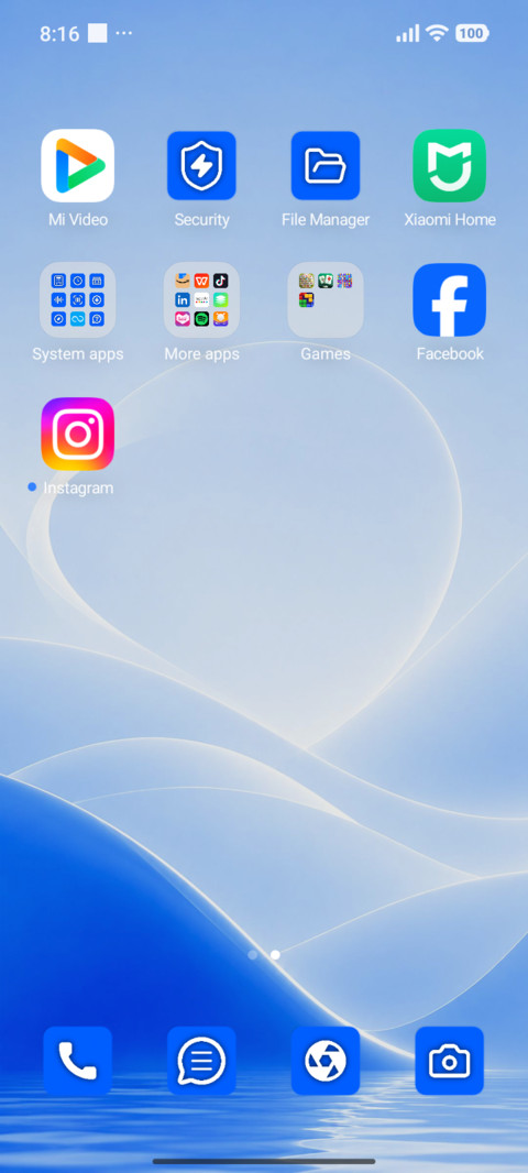 Light Blue screenshot