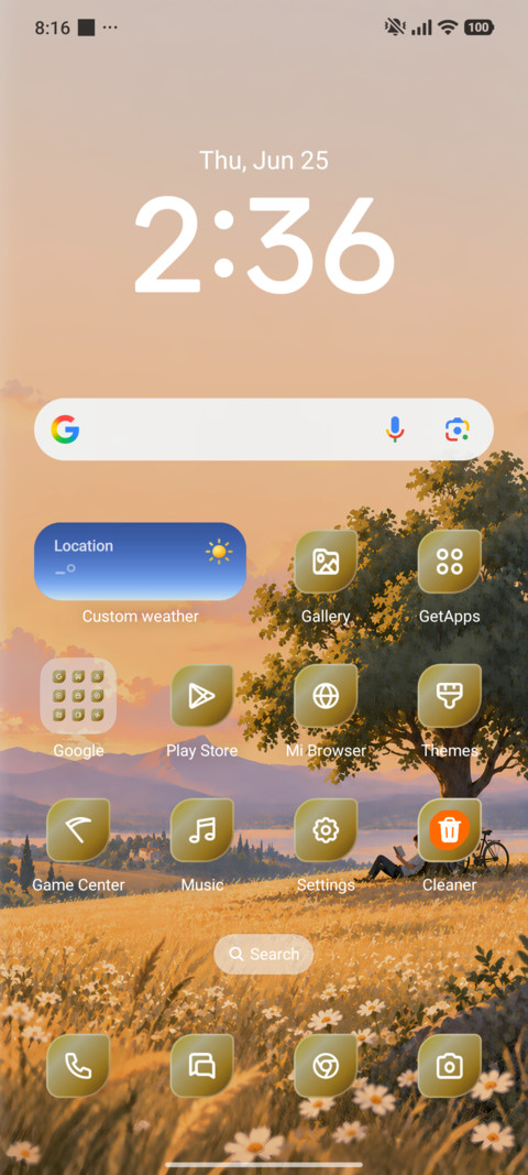 Summer Field screenshot