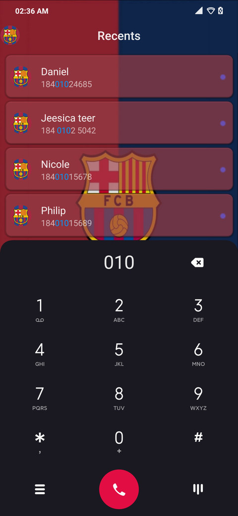 Barca V11 screenshot