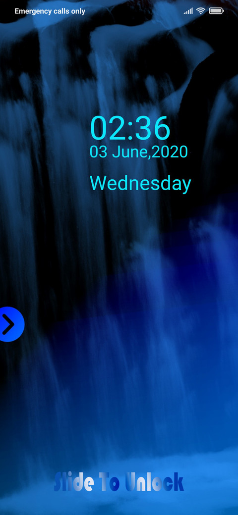 Waterfalls UNIx_DWM4 screenshot
