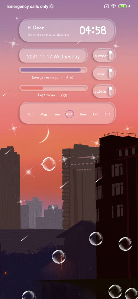 City moonlight screenshot