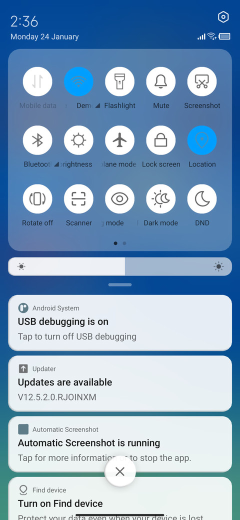 Nokia S60 screenshot