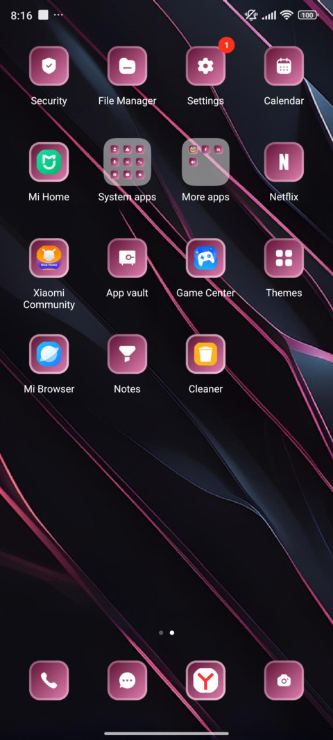 Patterns screenshot