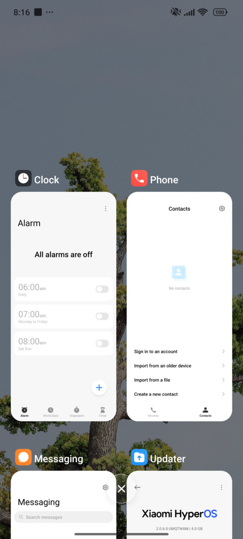 OX M3 screenshot
