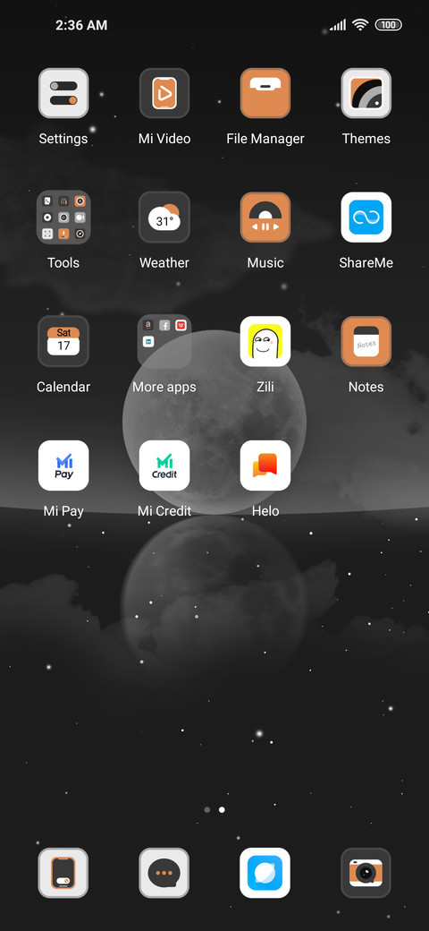 Moon mirror screenshot