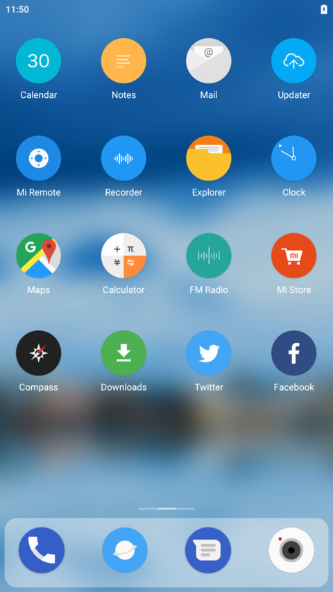 Oreo 8.1 screenshot