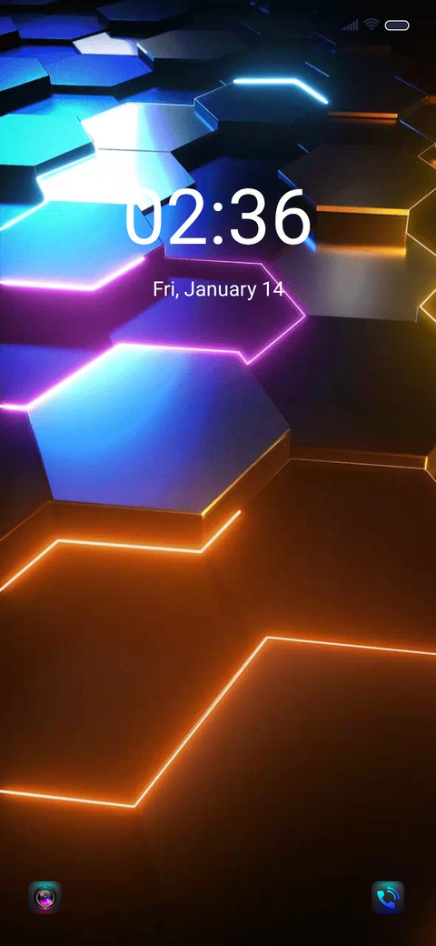 Rainbow hexagon screenshot