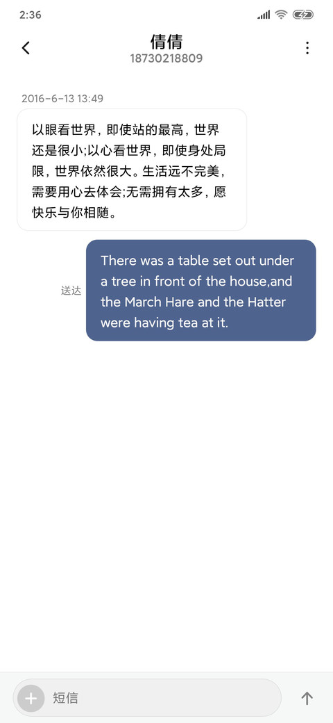 清爽简蓝 screenshot