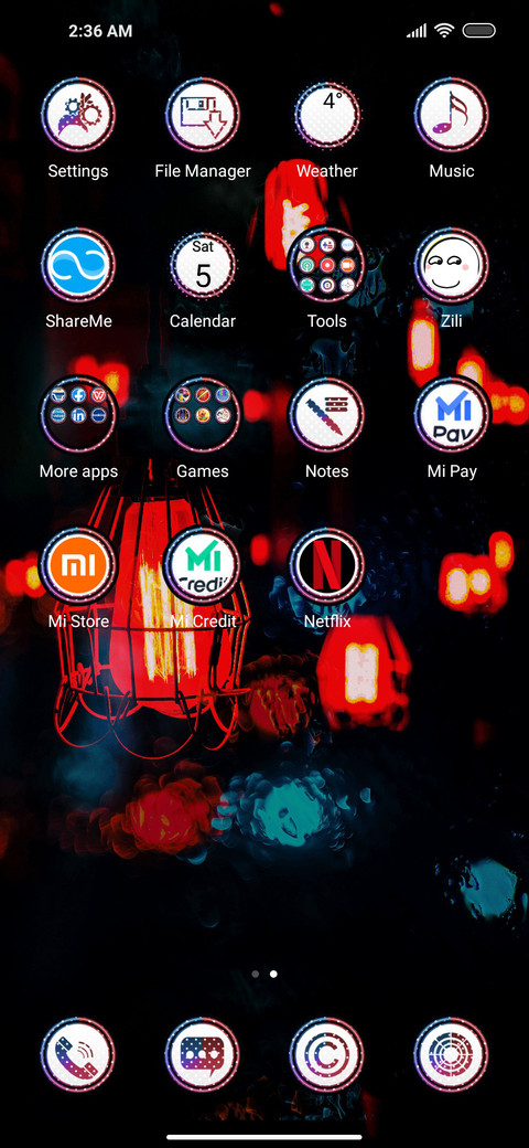Lights screenshot