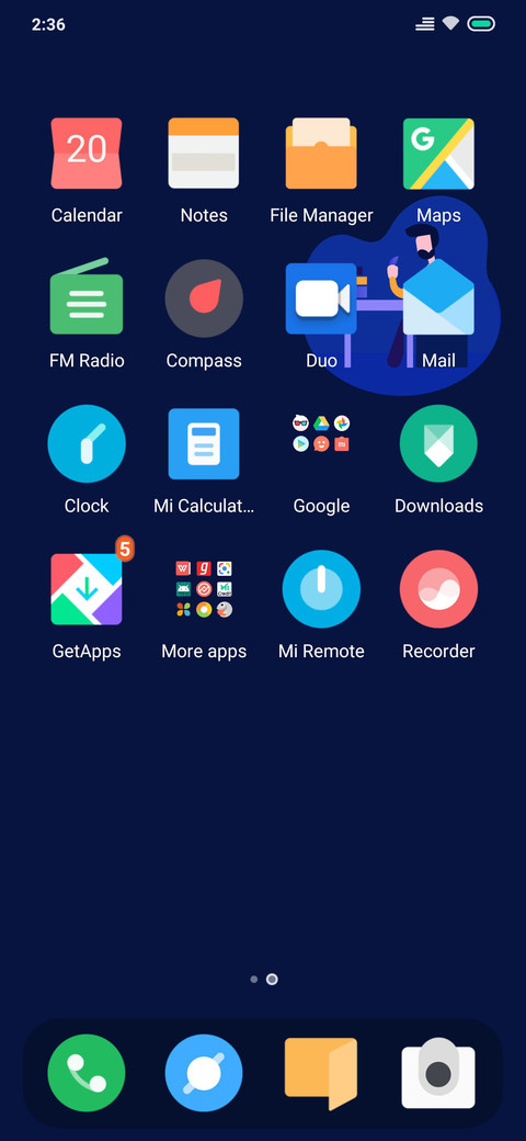 Minimal MIUI11  screenshot