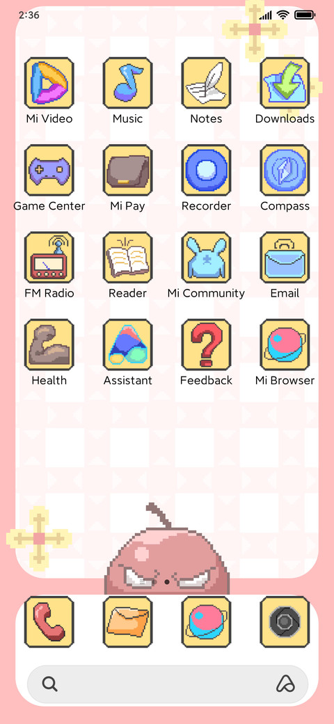 Pixel game screenshot