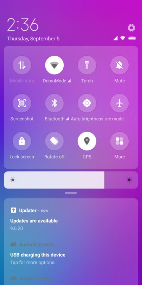 Switch screenshot