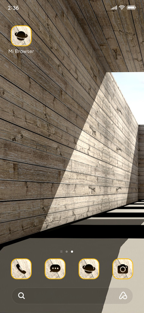 wooden walls screenshot