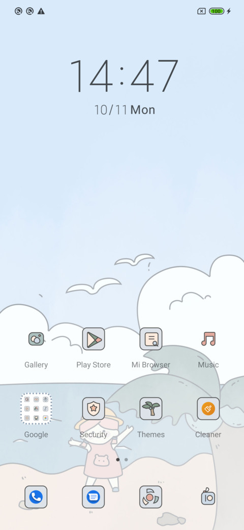 Summer seaside screenshot