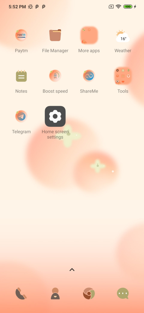 Persimmon screenshot