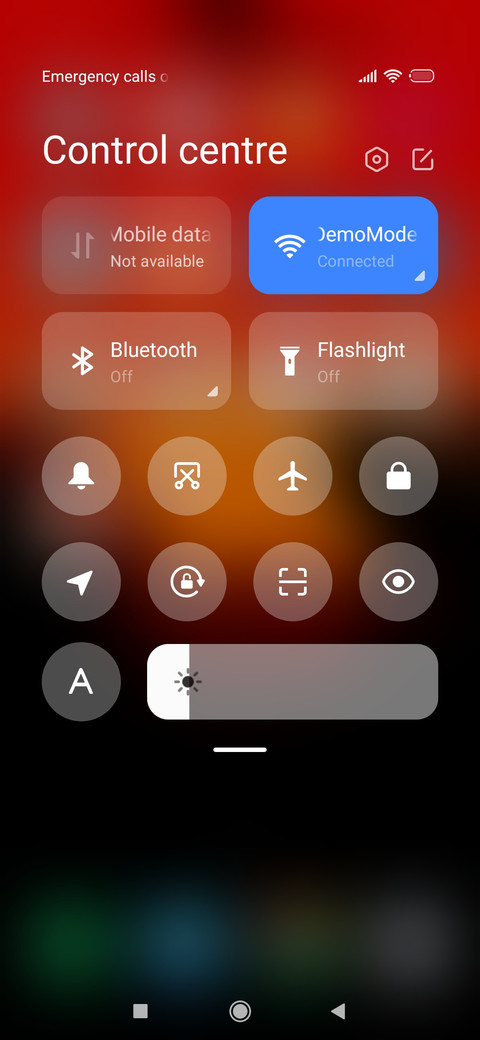Redmi A screenshot