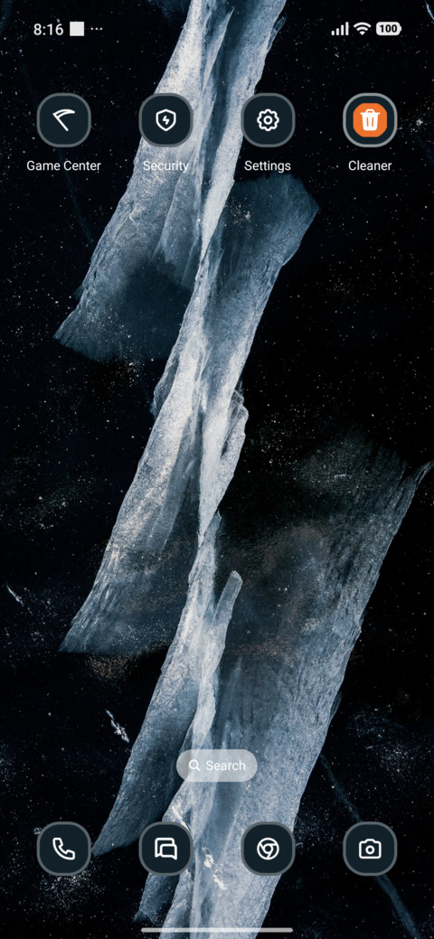 Crystal screenshot