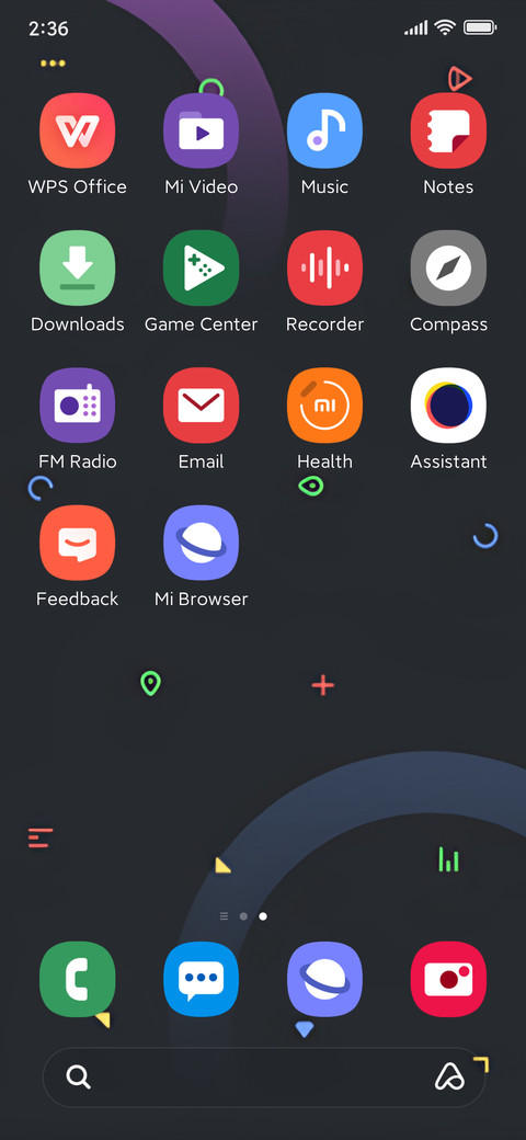 Proxima UI screenshot