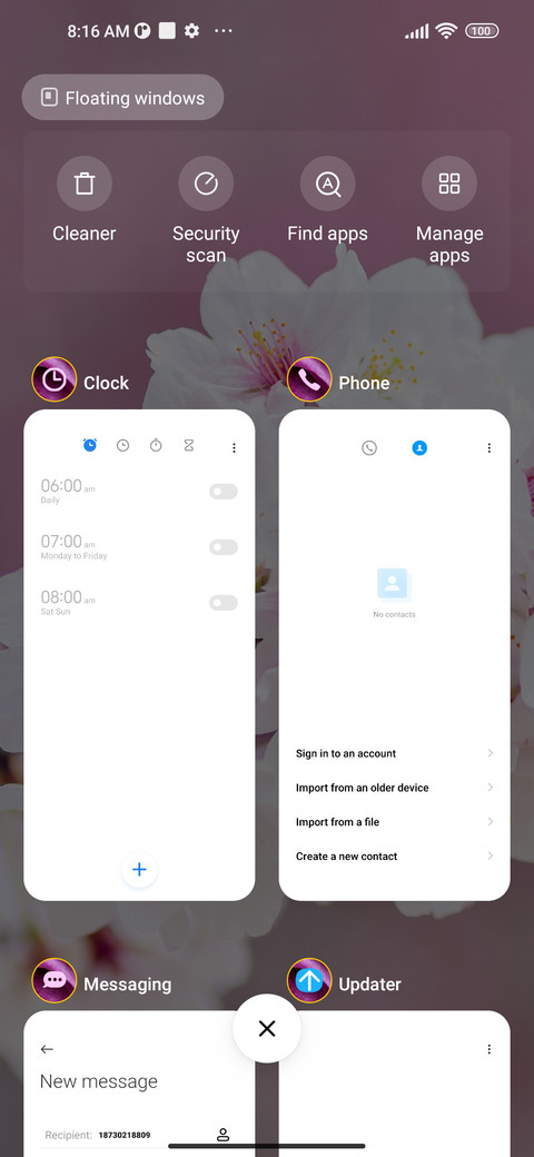 flowers blossoms screenshot