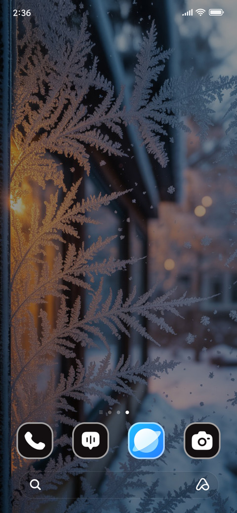 Frost Leaves screenshot