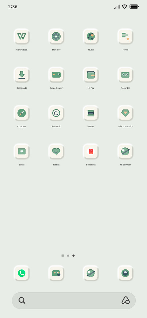 Neomorphism screenshot