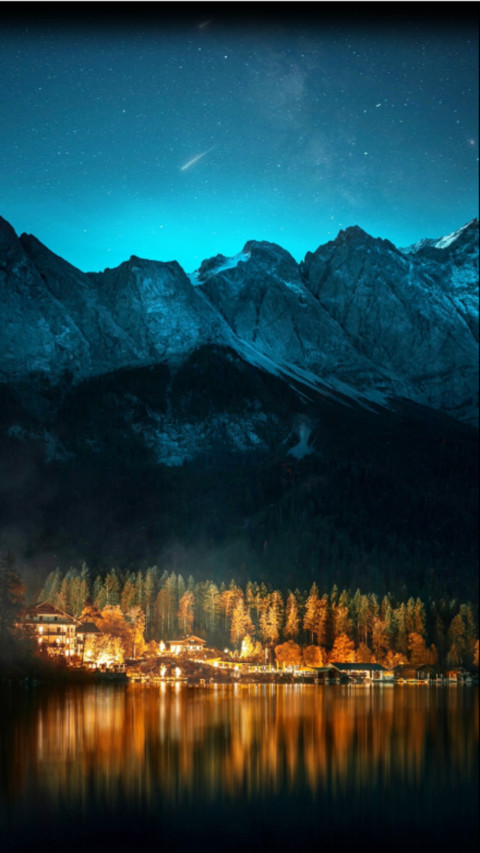 Reflection in landscape screenshot