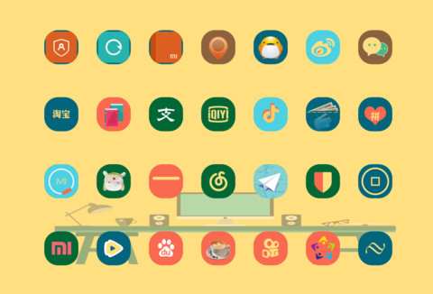 极简风格 screenshot
