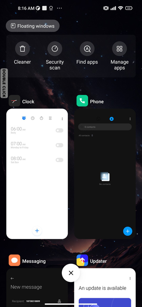 Milkyway MT screenshot