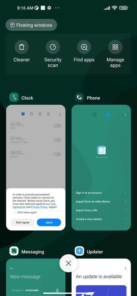 Green dream screenshot