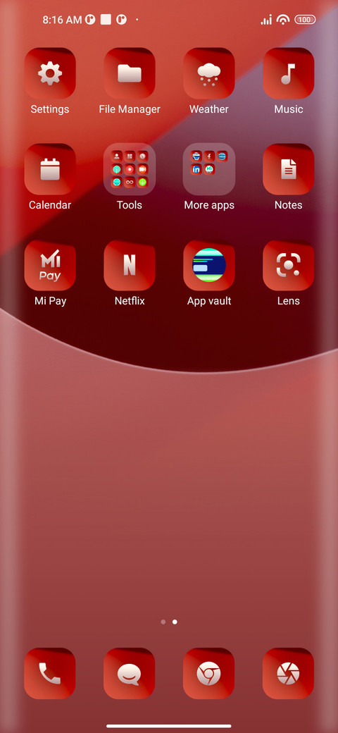 Clean screenshot
