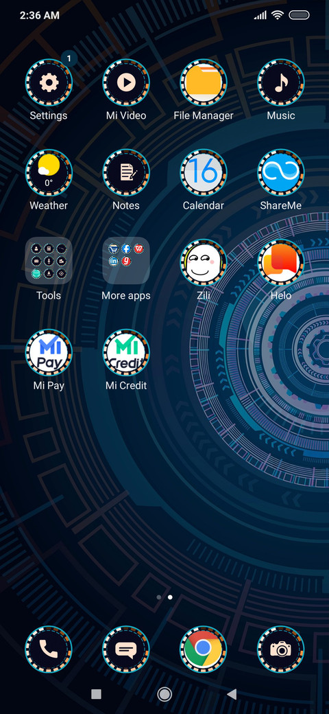 FuturisticPattern_3MDP screenshot