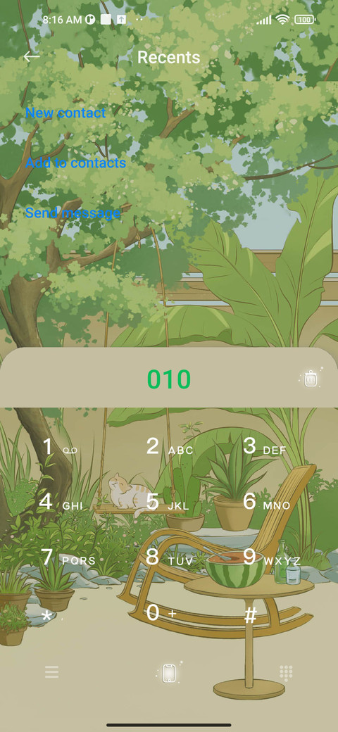Garden cat screenshot