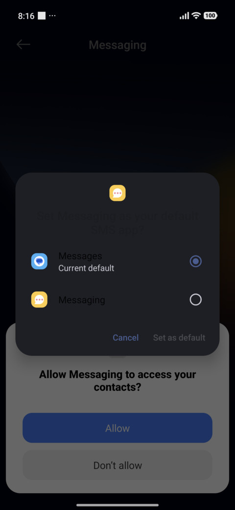 Blue Orange Mist screenshot