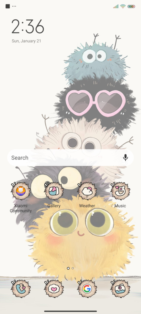 Colorful coal ball screenshot