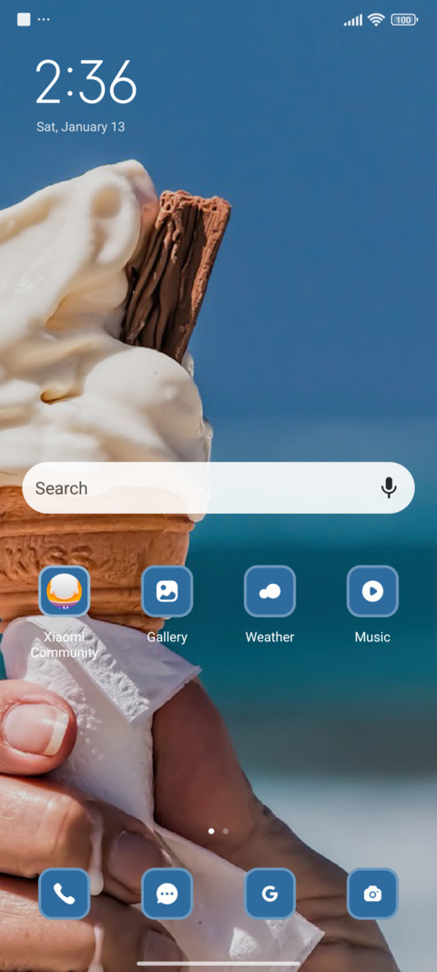 Icecream screenshot