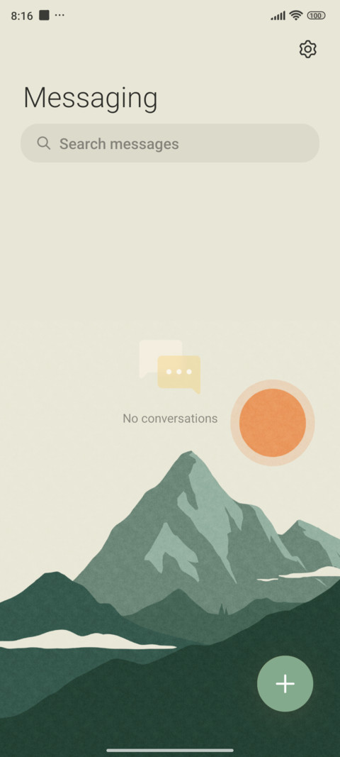 Retro Sunrise screenshot