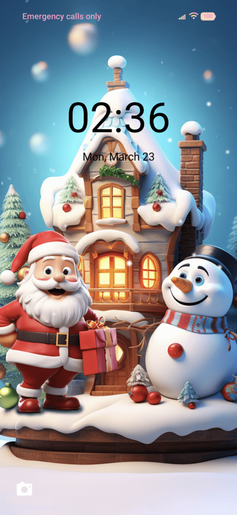 Snowman model screenshot