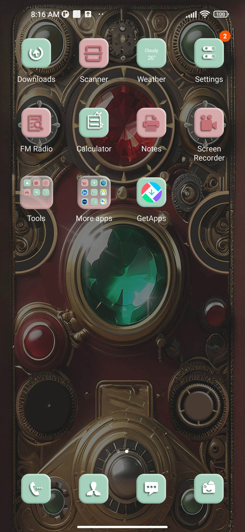 Shining gemstones screenshot
