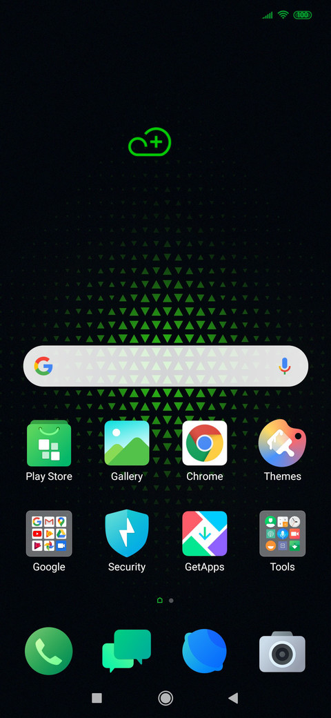Black Shark2 screenshot
