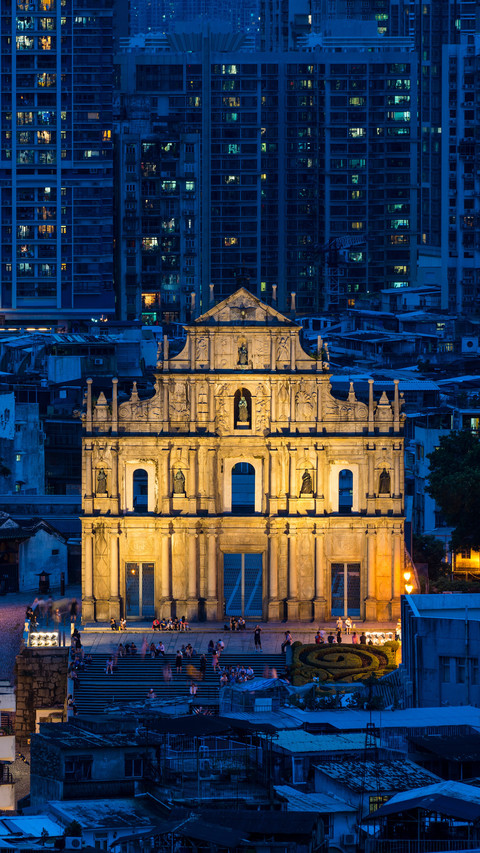 Where is the top eight scenic spots in macau screenshot