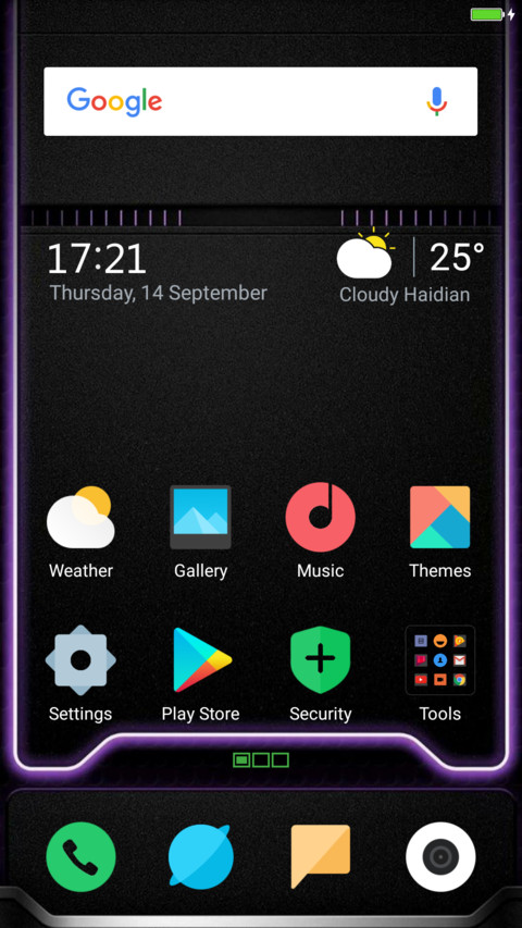 Blacky Os Light screenshot