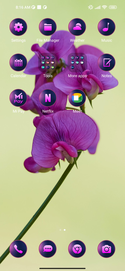 Love flower trance screenshot
