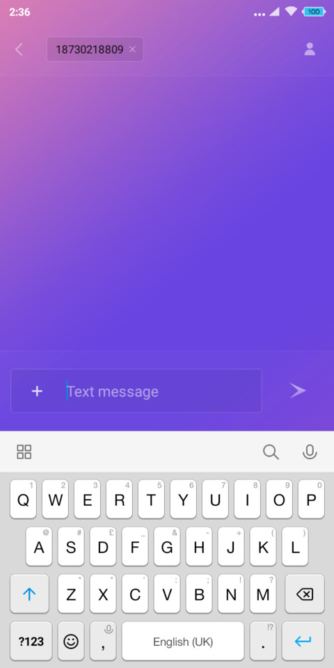 ColorOs UI screenshot
