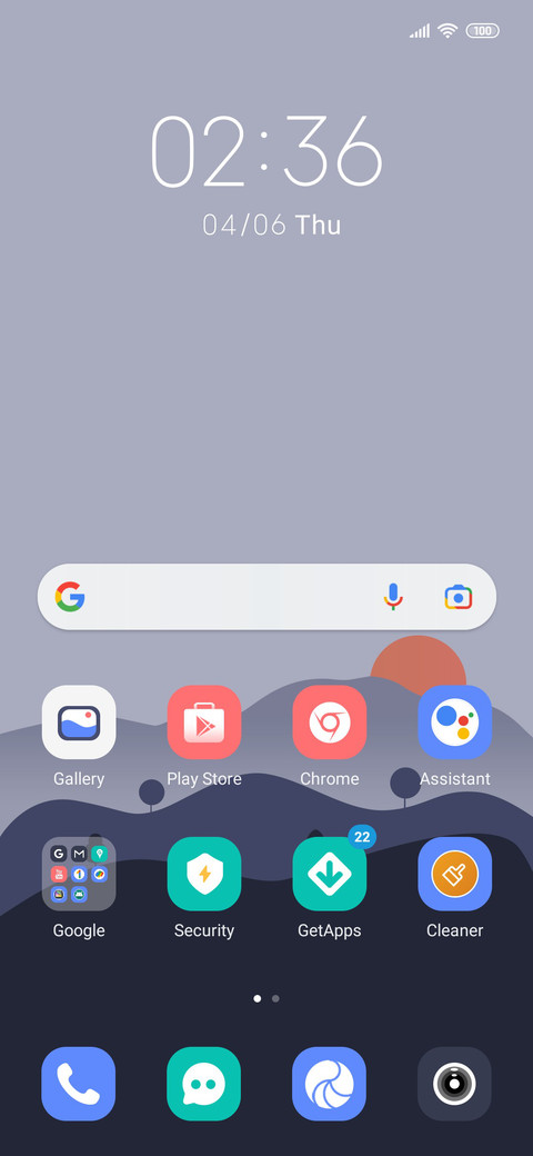 Landscape screenshot