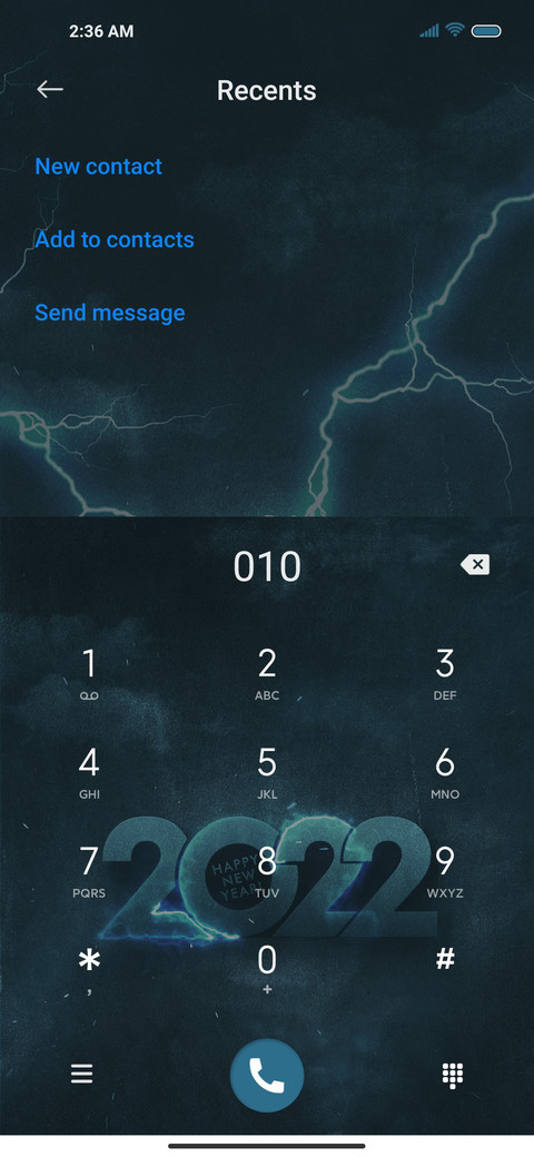Lightning storm screenshot