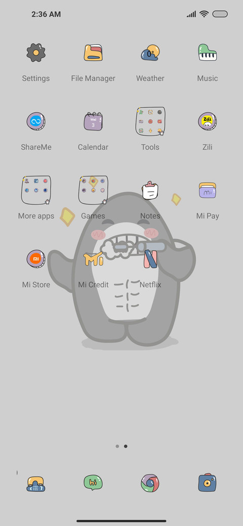 Black shark screenshot
