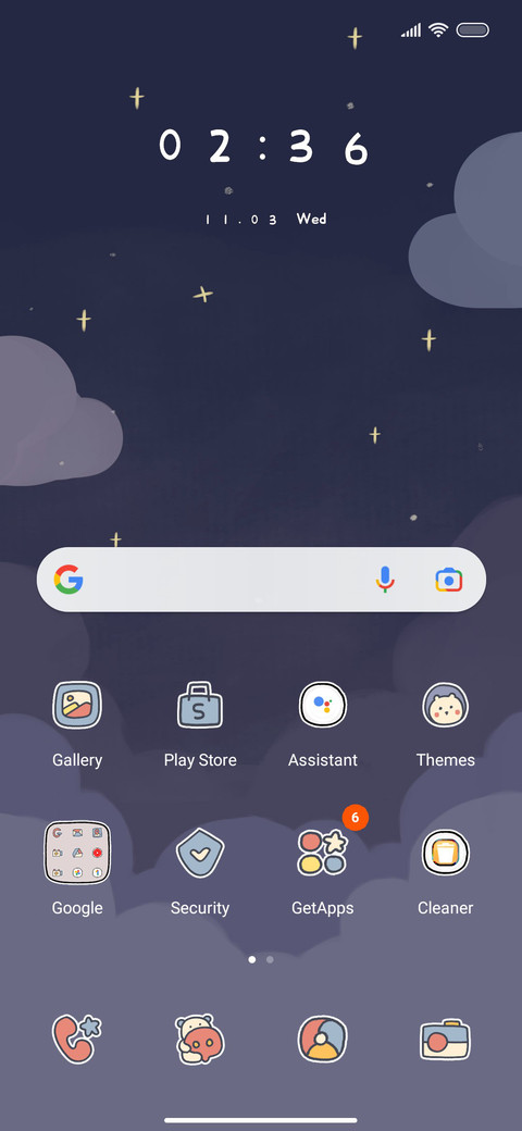 Cute astronaut screenshot