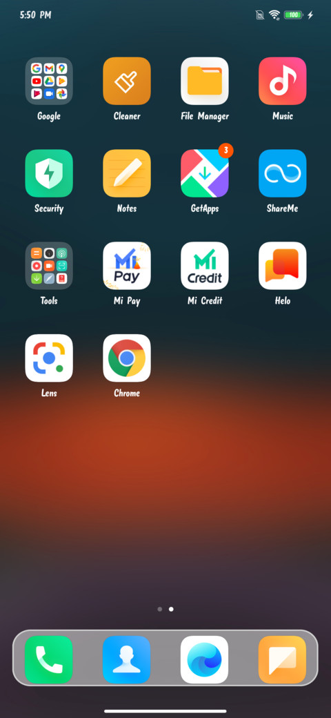 Minimal iOS  12  screenshot